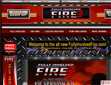 Tablet Screenshot of fullyinvolvedfire.com